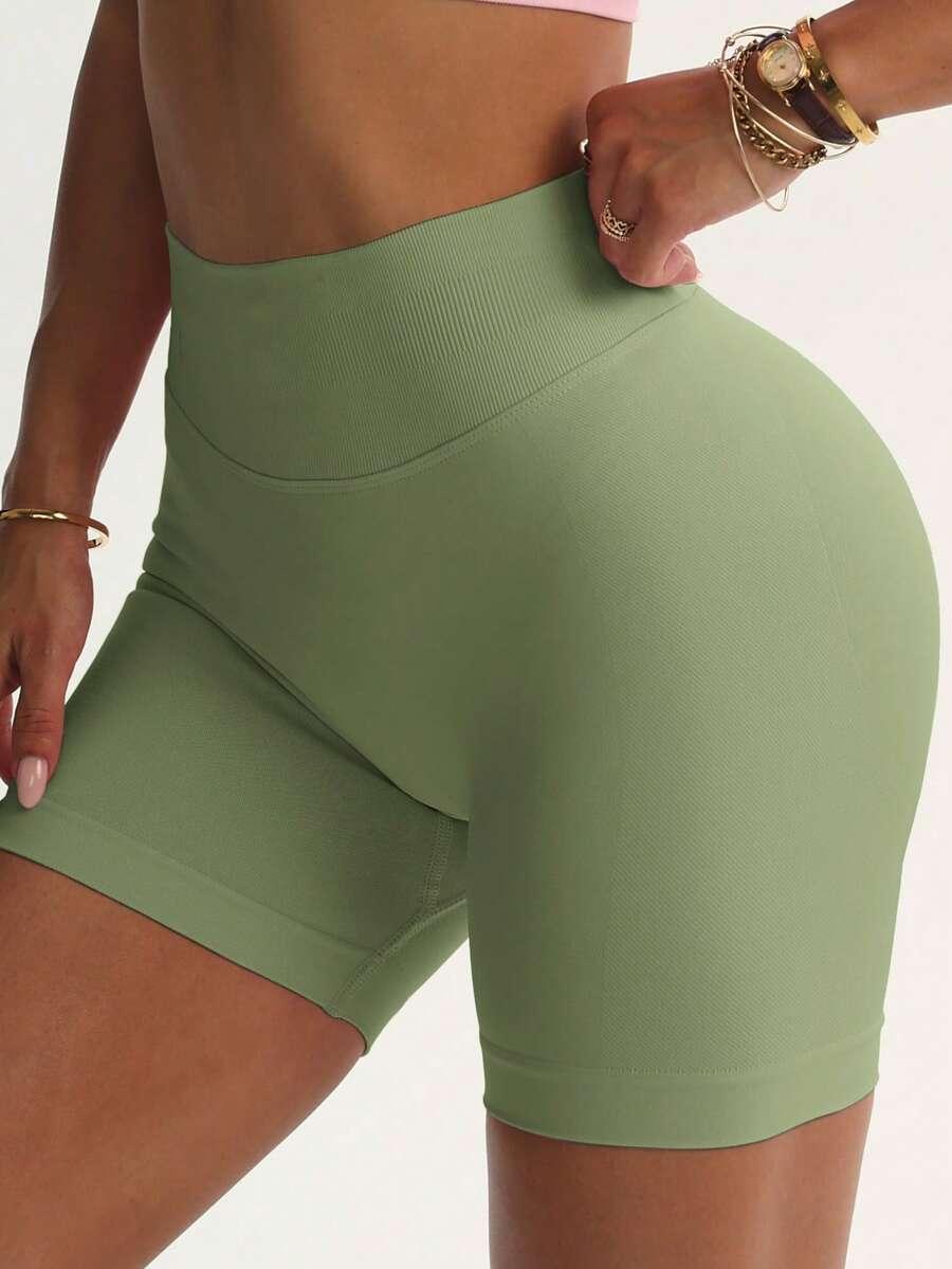 SHEIN ZIELONE SPODENKI MODELUJĄCE S06__S