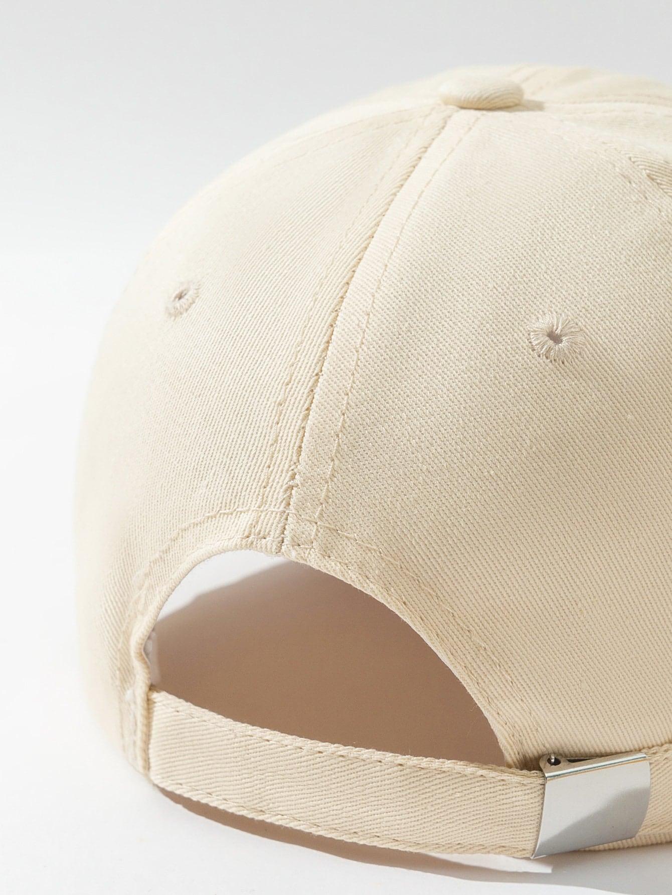 SHEIN BEŻOWA CZAPKA Z DASZKIEM S07__56