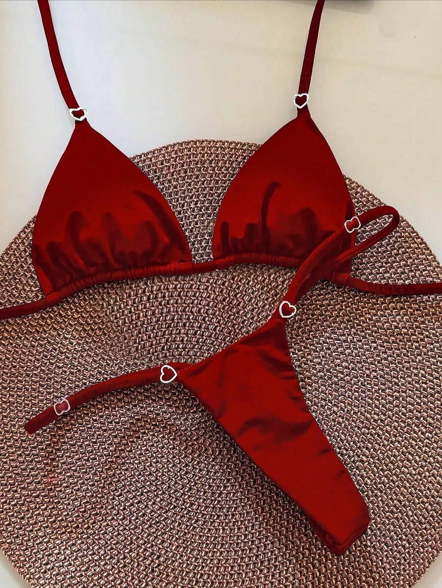 SHEIN DWUCZĘŚCIOWY STRÓJ KĄPIELOWY S09__XS