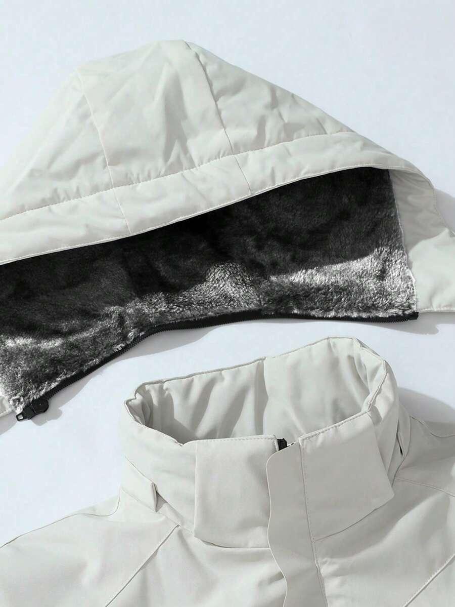 SHEIN BIAŁA KURTKA ZAMEK W01__XXS