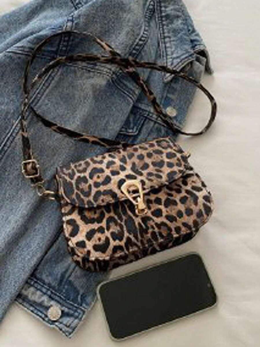 SHEIN TOREBKA ANIMAL PRINT ZDOBIENIE S07__18X14X6