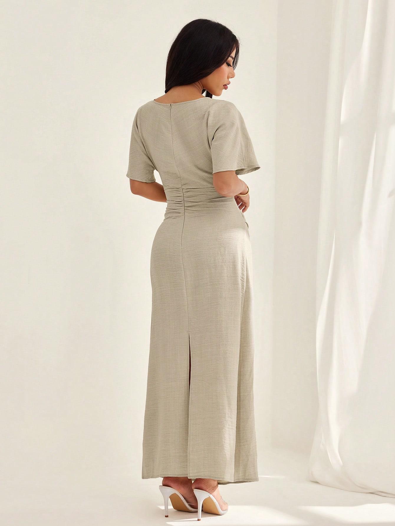 SHEIN SUKIENKA KRÓTKI RĘKAW S06__S