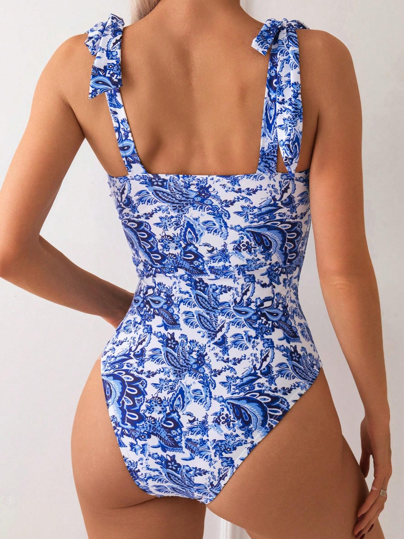 SHEIN JEDNOCZĘŚCIOWY STRÓJ KĄPIELOWY S09__XXL