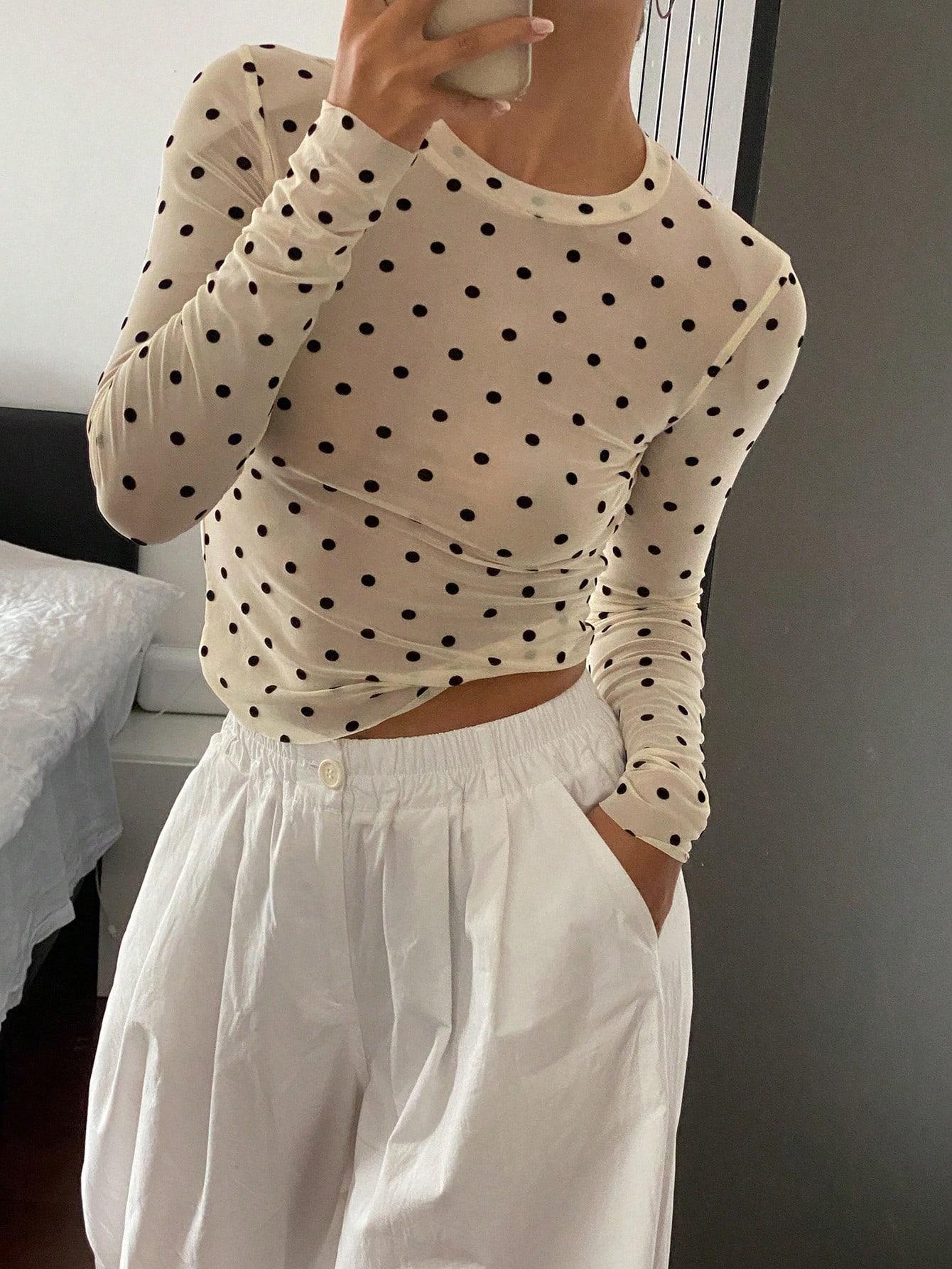 SHEIN BLUZKA DŁUGI RĘKAW S06__L
