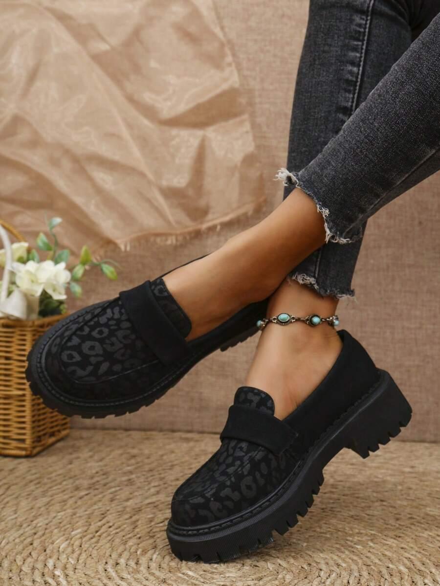 SHEIN CZARNE WSUWANE MOKASYNY S06__40,5