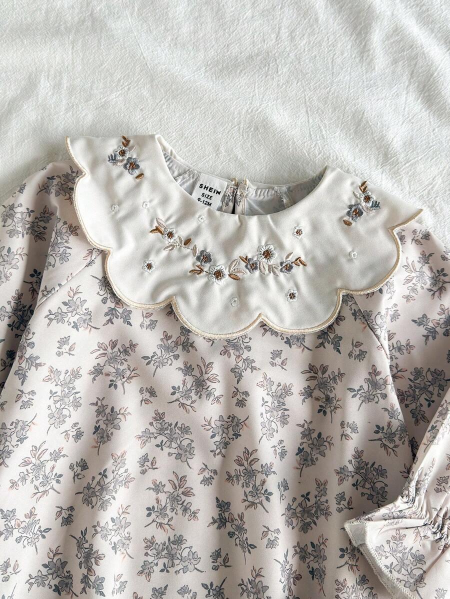 SHEIN BODY WZÓR KWIATY S06__74/80