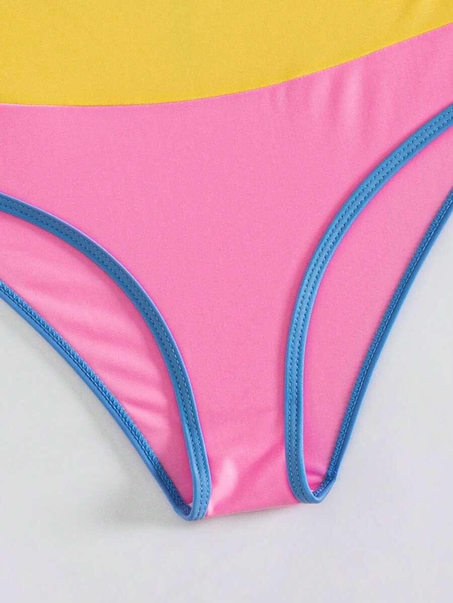 SHEIN DWUCZĘŚCIOWY STRÓJ KĄPIELOWY S09__XL