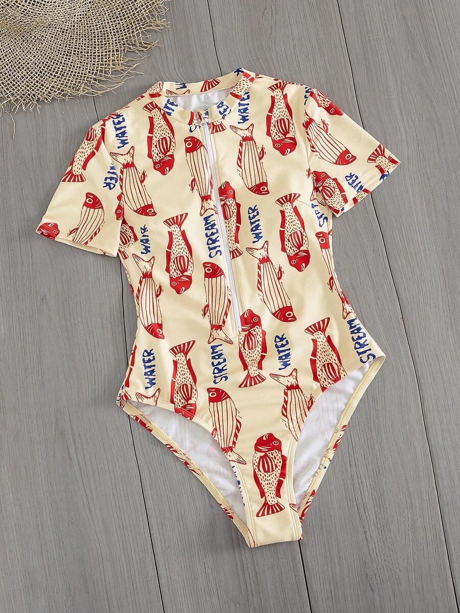 SWIM SPRTY JEDNOCZĘŚCIOWY STRÓJ KĄPIELOWY S09__L