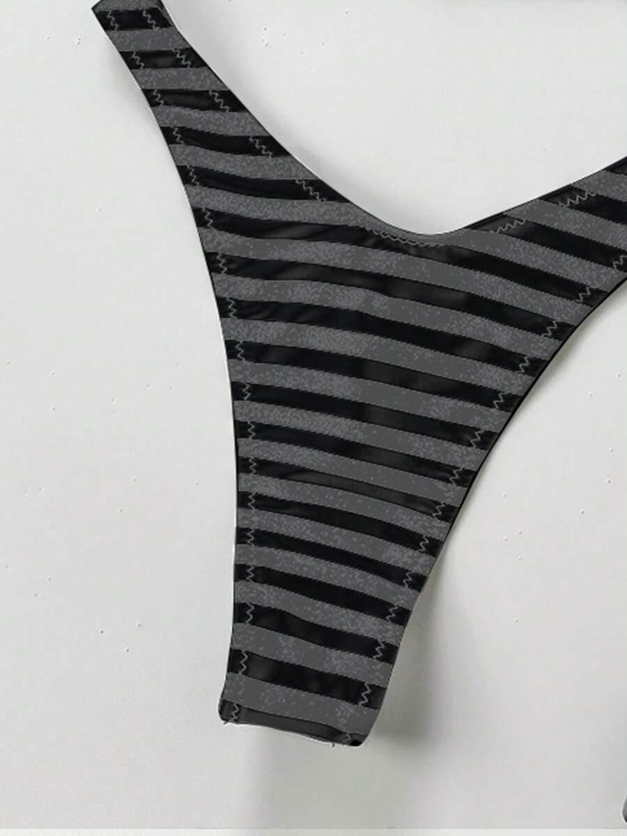SHEIN DWUCZĘŚCIOWY STRÓJ KĄPIELOWY S09__XS