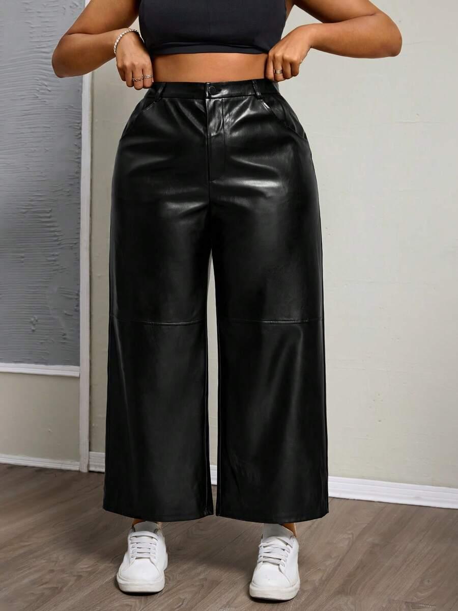 SHEIN CZARNE SPODNIE CASUAL S06__46
