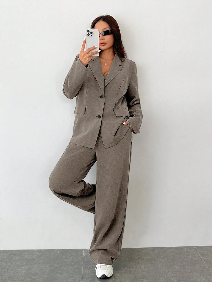 SHEIN MARYNAKA SPODNIE KAMIZELKA KOMPLET S06__46