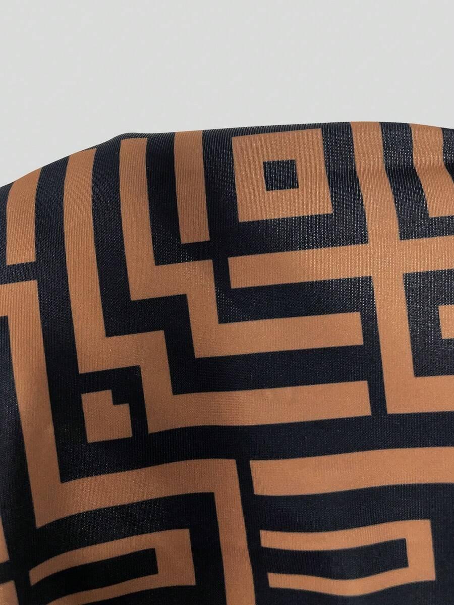 SHEIN DWUCZĘŚCIOWY STRÓJ KĄPIELOWY S09__M