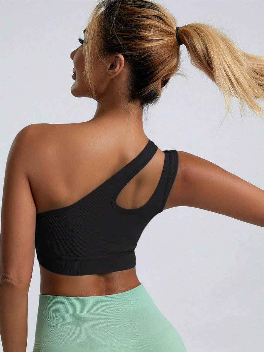 SHEIN CZARNY BIUSTONOSZ SPORTOWY S06__M
