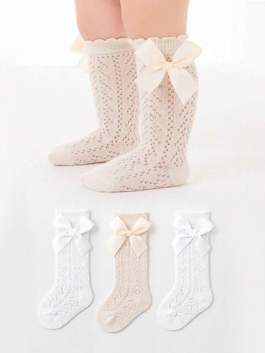 SHEIN SKARPETKI KOKARDA 3-PACK S07__6-9M