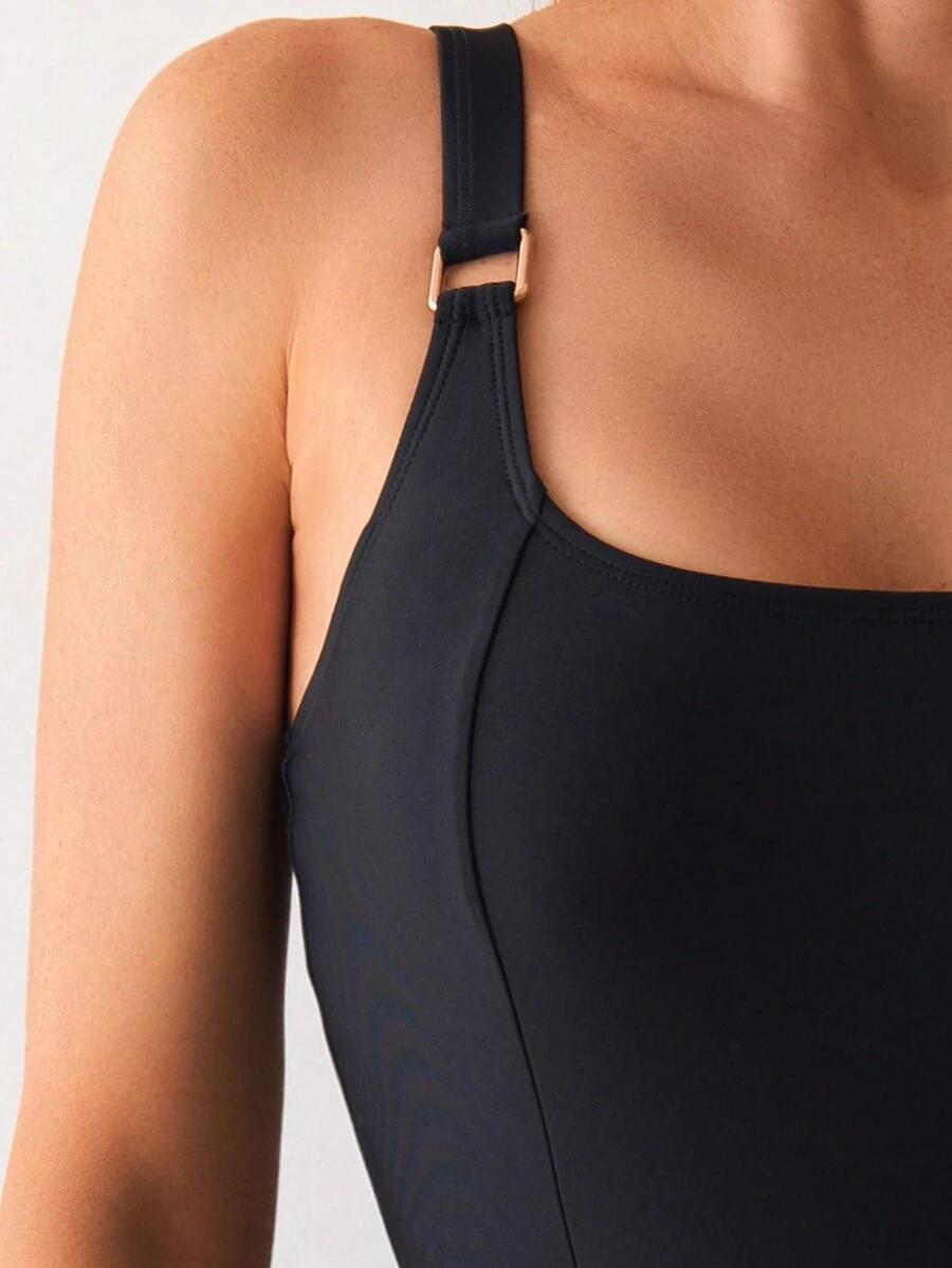 SHEIN JEDNOCZĘŚCIOWY STRÓJ KĄPIELOWY S09__L
