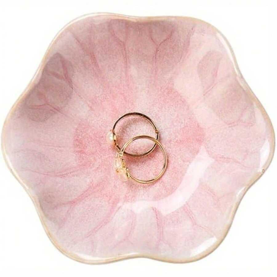 SHEIN TACA DEKORACYJNA KWIAT S07__11X2,5CM