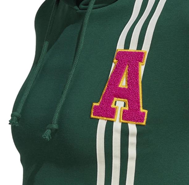 ADIDAS ZIELONA BLUZA Z KAPTUREM S06__M