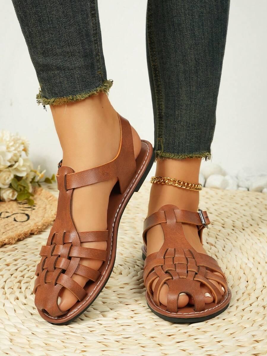 SHEIN SANDAŁY PŁASKI OBCAS S06__37