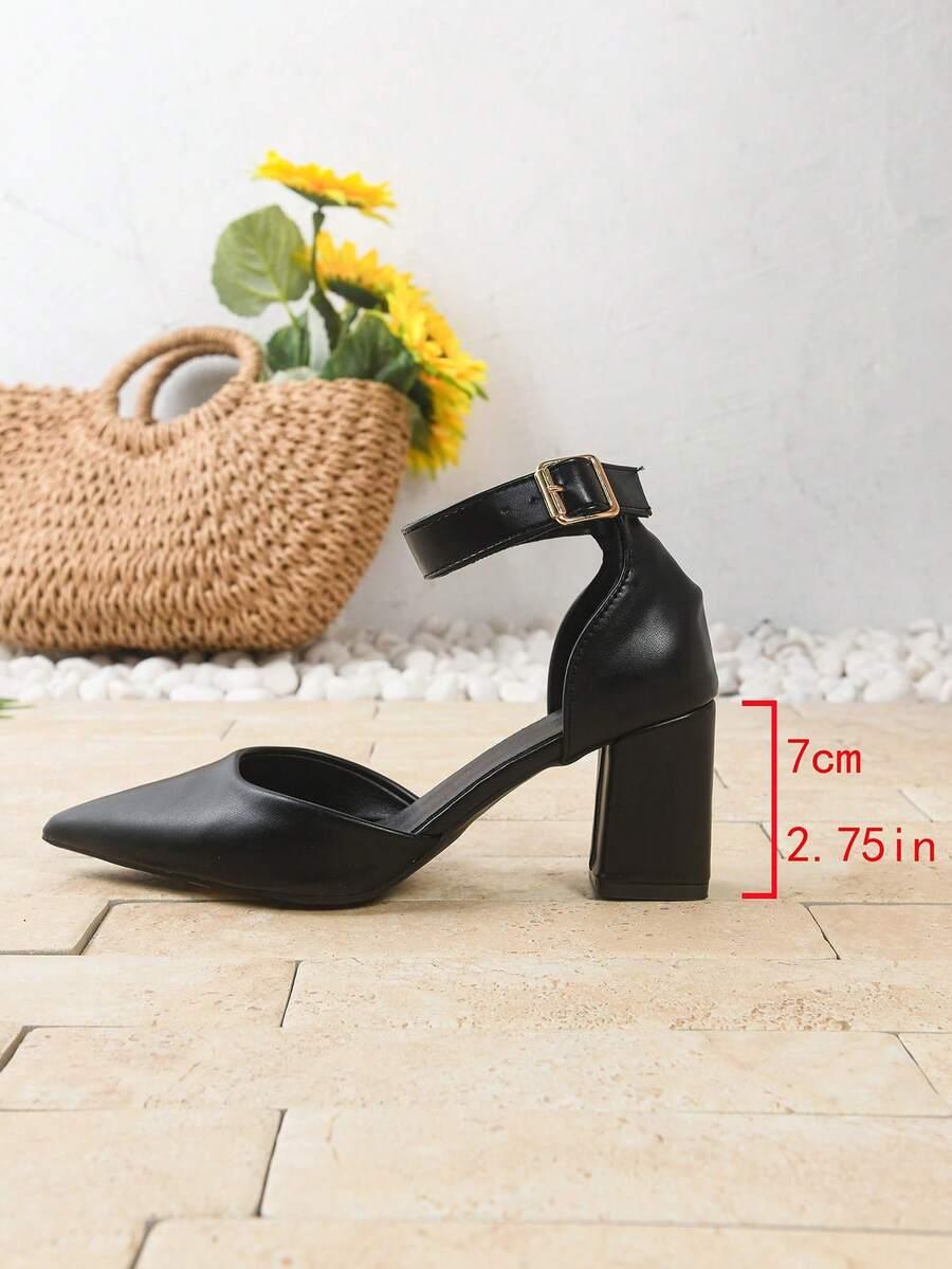 SHEIN CZARNE CZÓŁENKA SZPIC S06__38