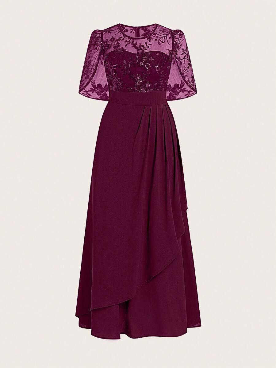 GOWNIX BORDOWA MAXI SUKIENKA S06__52