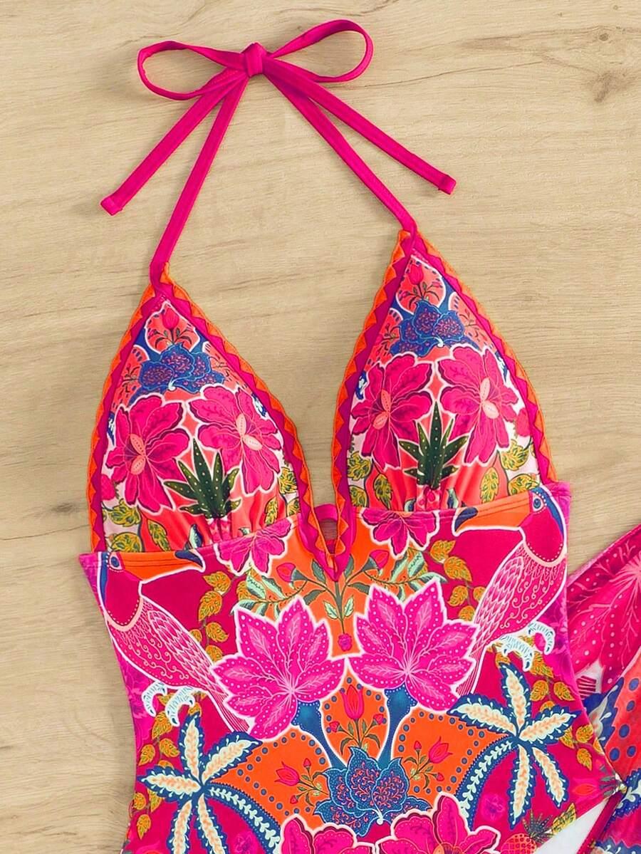 SWIM VCAY STRÓJ KĄPIELOWY JEDNOCZĘŚCIOWY PRINT S09__S