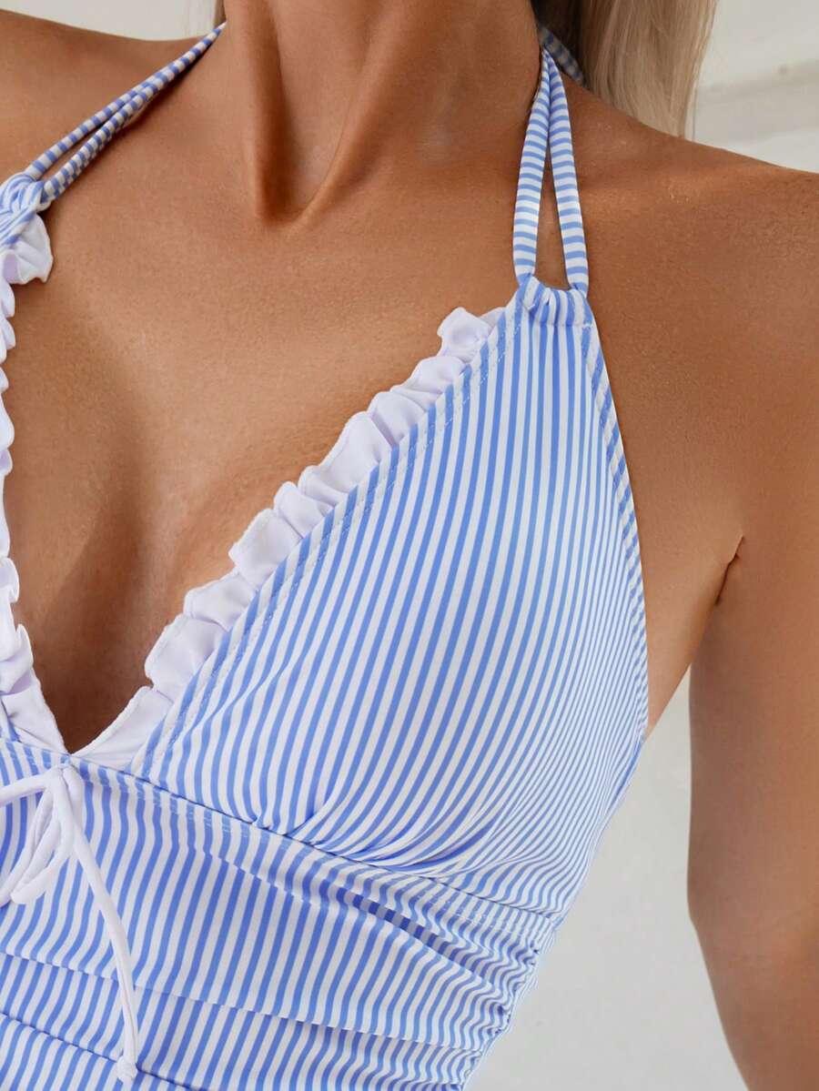 SHEIN DWUCZĘŚCIOWY STRÓJ KĄPIELOWY S06__M