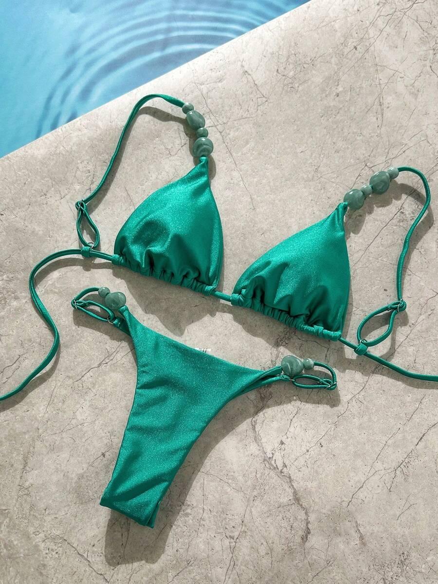 SHEIN DWUCZĘŚCIOWY STRÓJ KĄPIELOWY S09__S