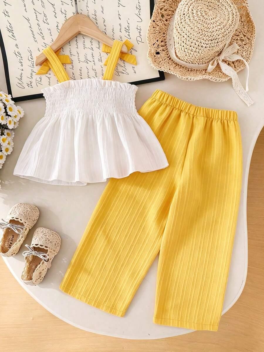 SHEIN KOMPLET TOP SPODNIE PK01__110/116