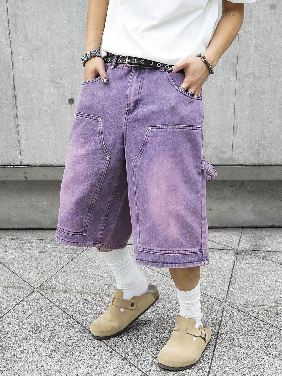MANFINITY KRÓTKIE SPODENKI JEANS S06__XXL