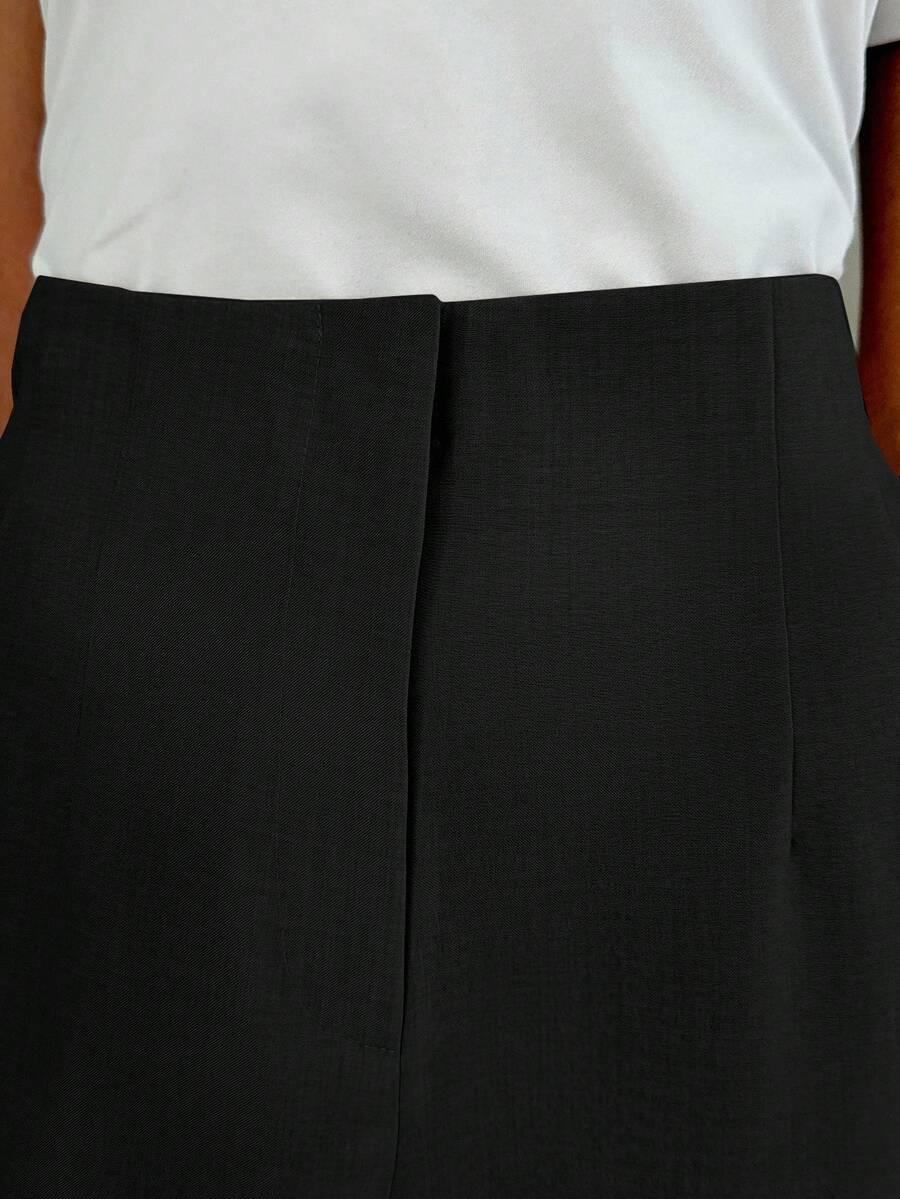 SHEIN CZARNE ELEGANCKIE SPODNIE S06__XL