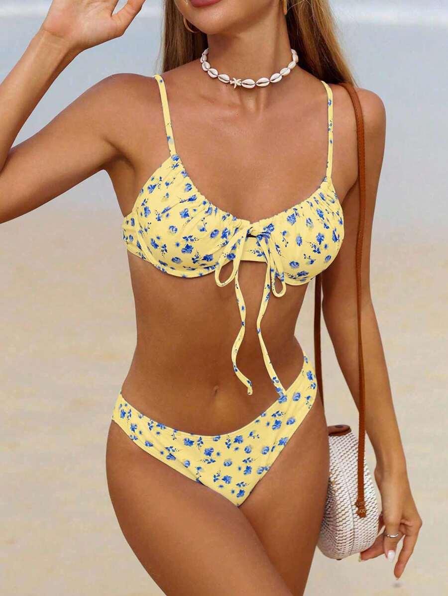 SHEIN DWUCZĘŚCIOWY STRÓJ KĄPIELOWY S09__S