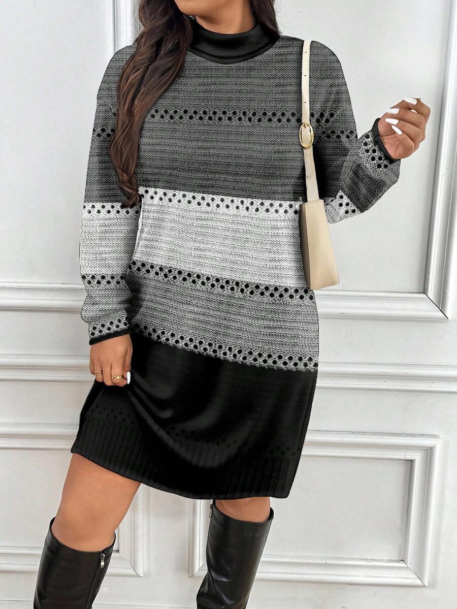 SHEIN SUKIENKA DŁUGI RĘKAW S06__48