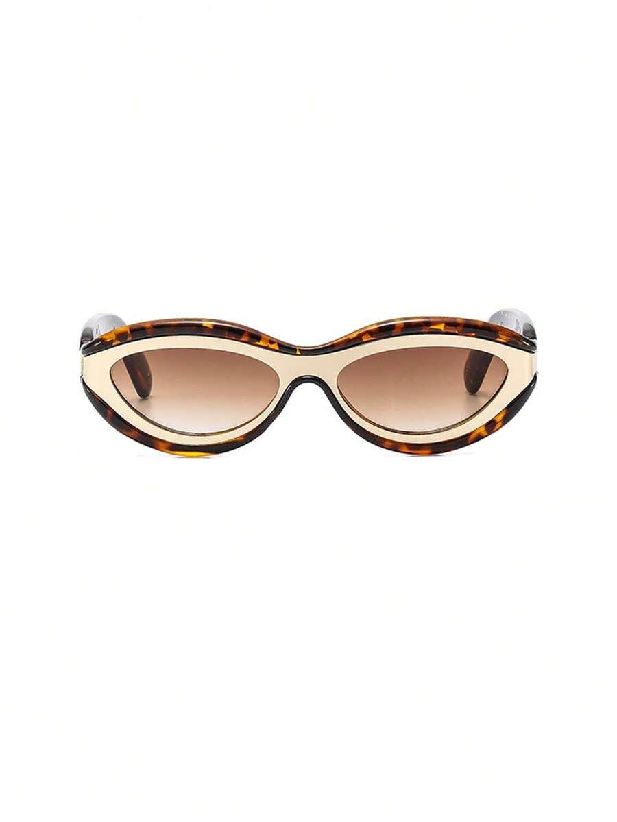SHEIN OKULARY PRZECIWSŁONECZNE ANIMAL PRINT S07