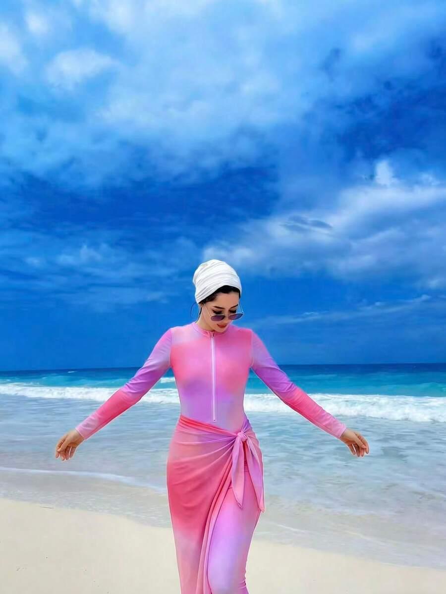 SWIM SHAYNI JEDNOCZĘŚCIOWY STRÓJ KĄPIELOWY PAREO KOMPLET S09__M