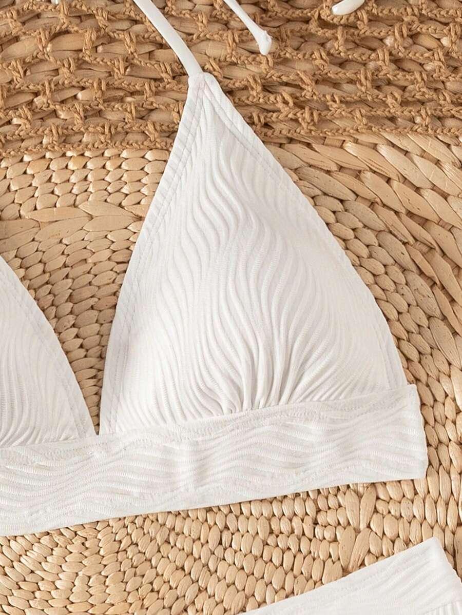 SHEIN DWUCZĘŚCIOWY STRÓJ KĄPIELOWY S09__M