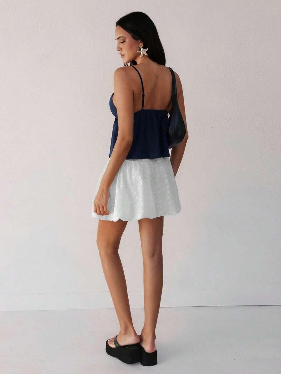 SHEIN TOP NA RAMIĄCZKACH S06__XS