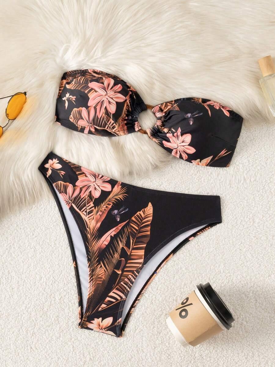 SHEIN DWUCZĘŚCIOWY STRÓJ KĄPIELOWY S09__S