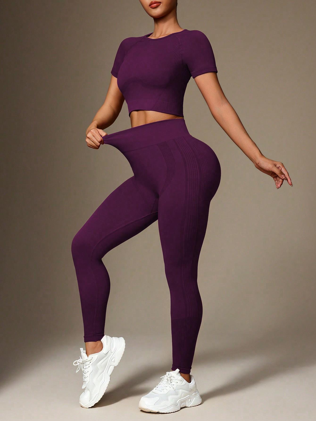 SHEIN TOP LEGGINSY KOMPLET S06__L