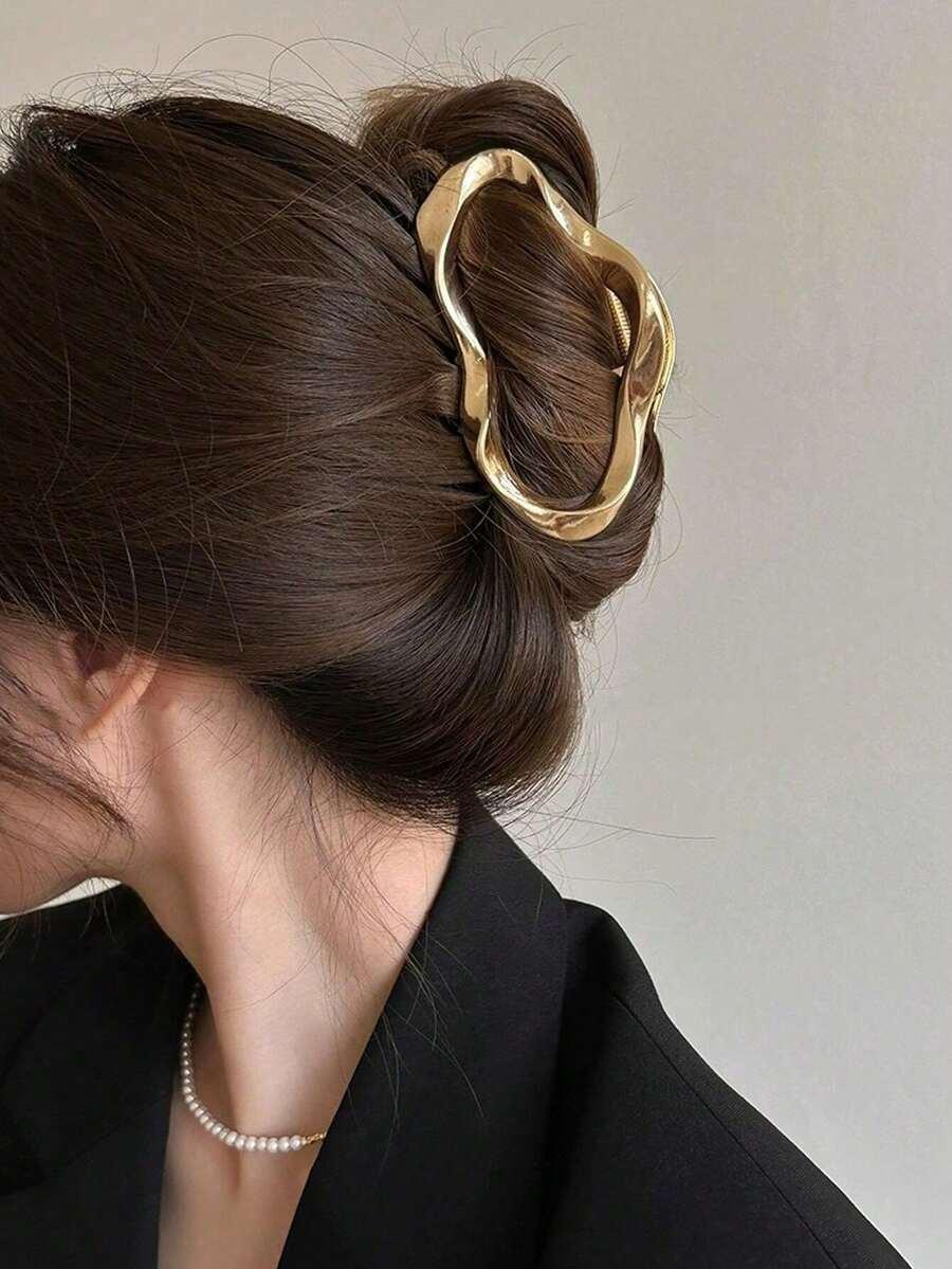 SHEIN ZŁOTA KLAMRA DO WŁOSÓW S07