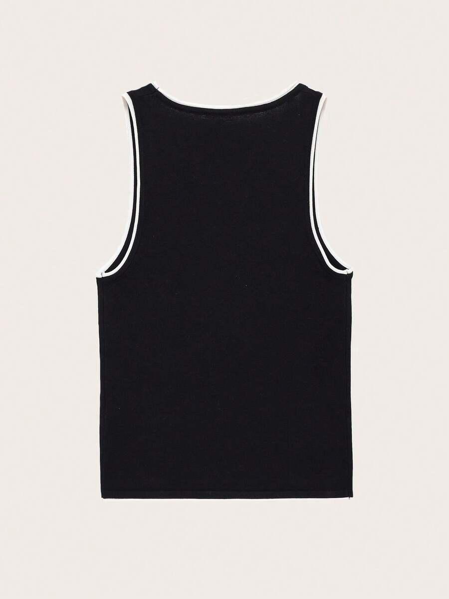SHEIN CZARNY TOP ODKRYTE RAMIONA S06__L