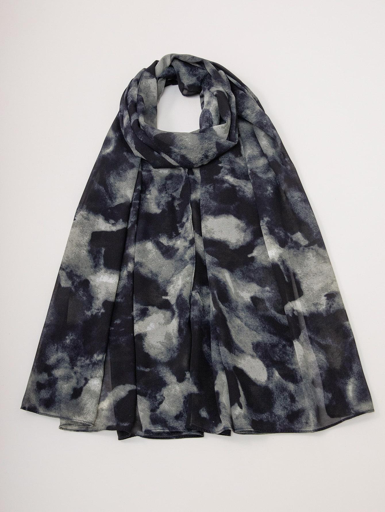 SHEIN KOLOROWA CHUSTKA PRINT S07