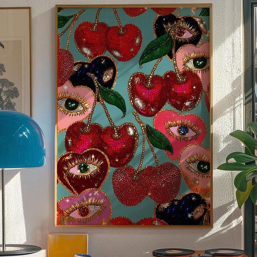 SHEIN KOLOROWY OBRAZ NA PŁÓTNIE S07__50X70CM