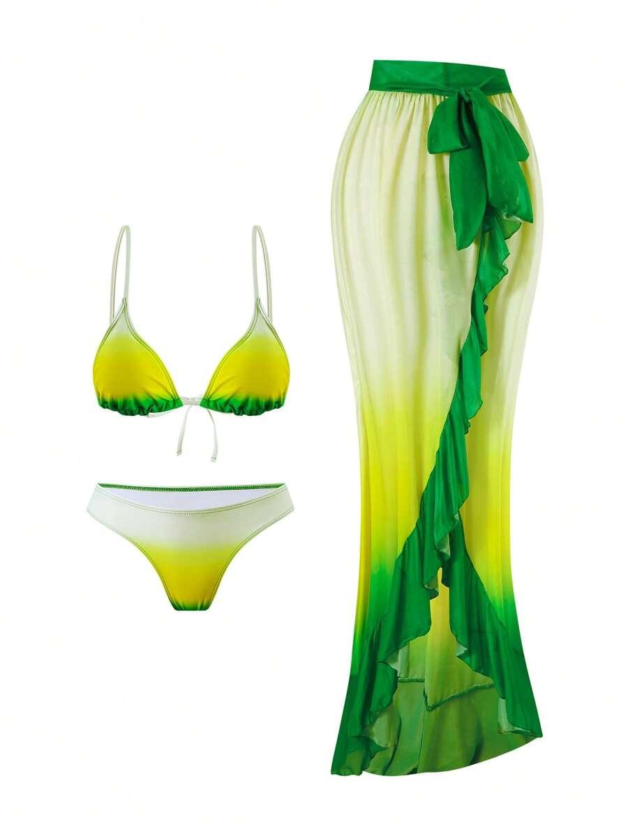 SWIM SXY DWUCZĘŚCIOWY STRÓJ KĄPIELOWY PAREO KOMPLET S09__M