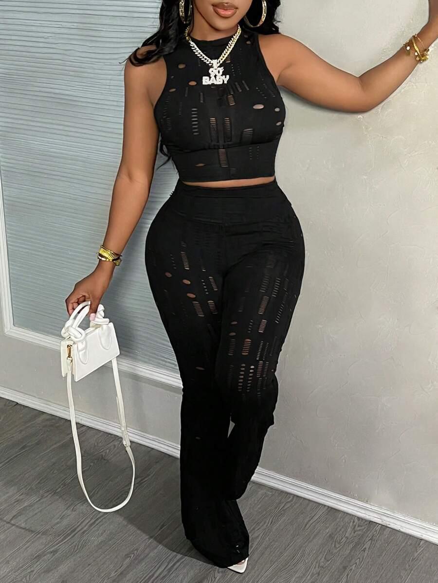 SLAYDIVA TOP SPODNIE KOMPLET S06__L