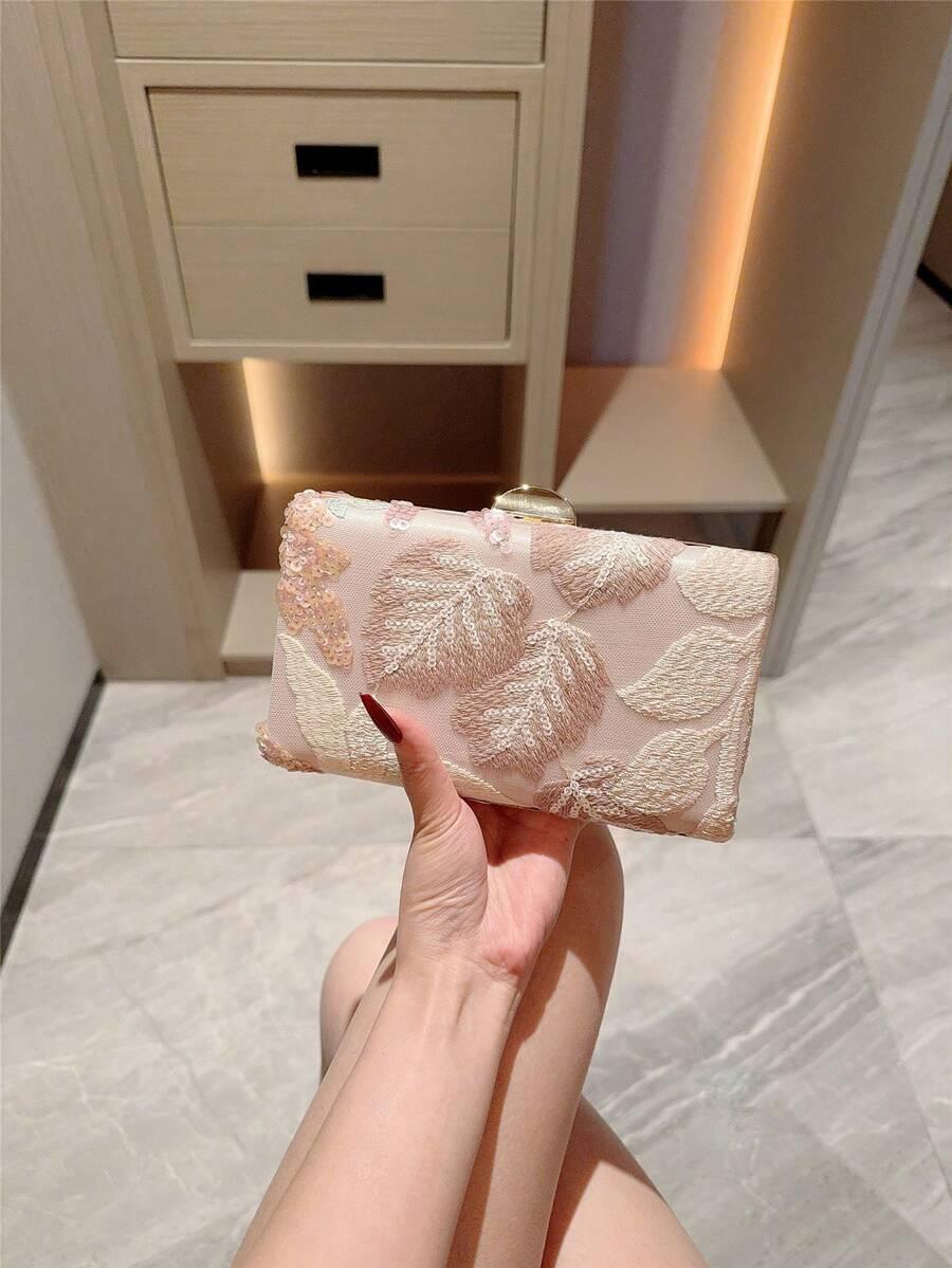 SHEIN MAŁA TOREBKA CEKINY ZDOBIENIE S07__19,5X11,5