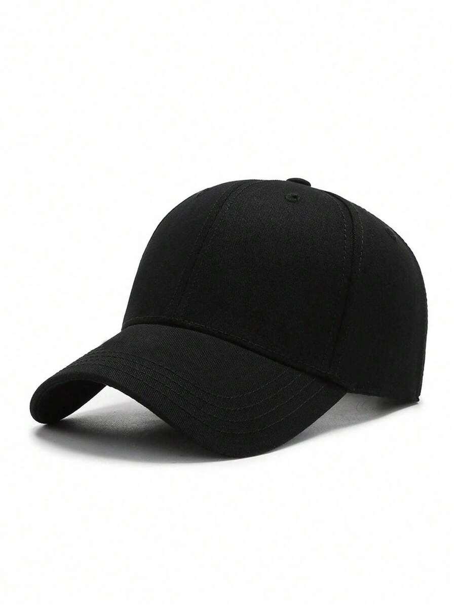 SHEIN CZARNA CZAPKA Z DASZKIEM S07__OS