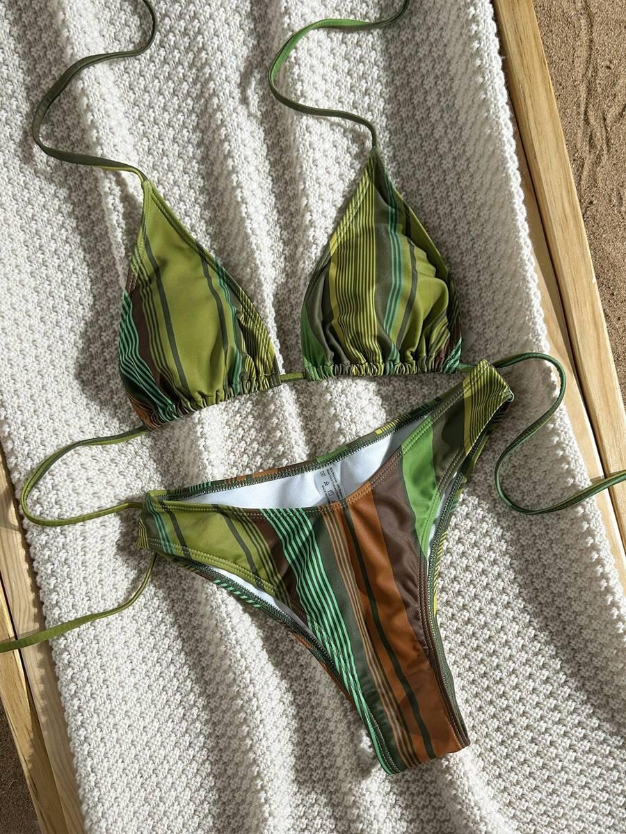 SHEIN DWUCZĘŚCIOWY STRÓJ KĄPIELOWY S09__S