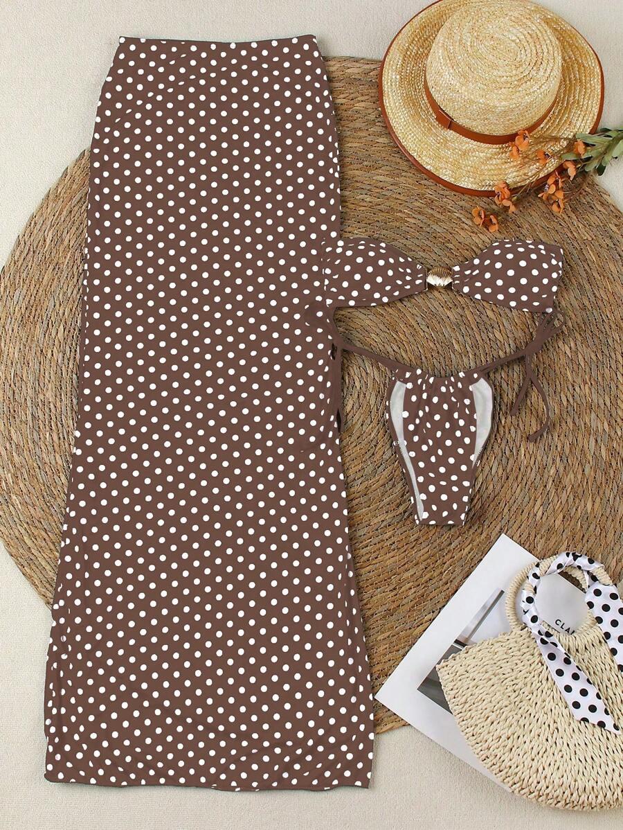 SHEIN DWUCZĘŚCIOWY STRÓJ KĄPIELOWY S09__S
