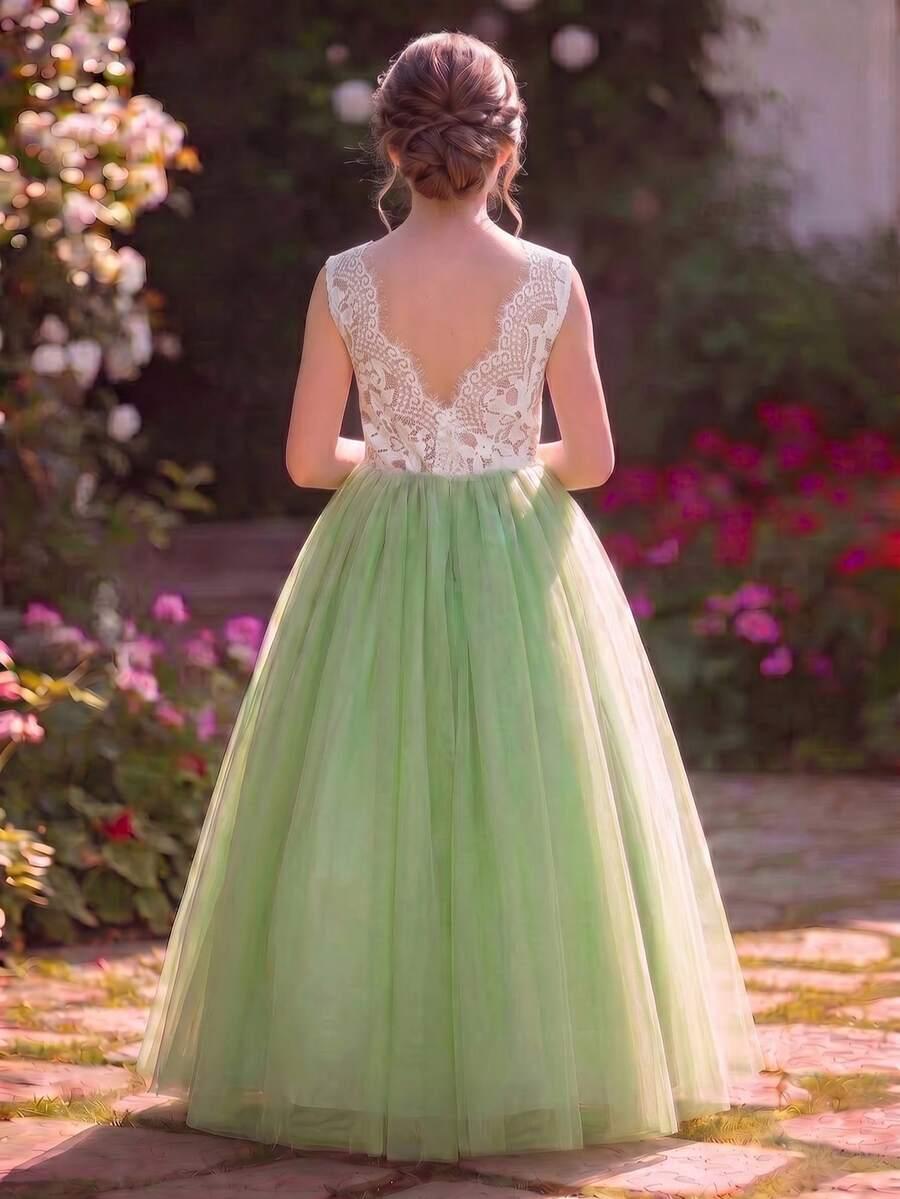 SHEIN MAXI SUKIENKA NA SZEROKICH RAMIĄCZKACH S06__110/116