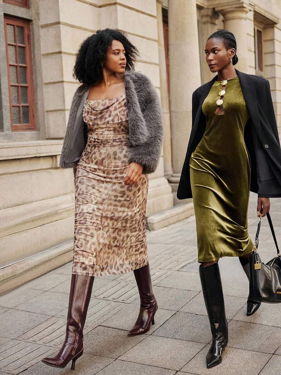 SHEIN MAXI SUKIENKA LEOPARD PRINT S06__48